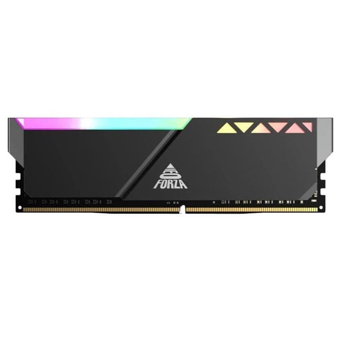 رم کامپیوتر DDR5 تک کاناله 5200 مگاهرتز CL40 نئو فورزا مدل Trinity RGB ظرفیت 16 گیگابایت