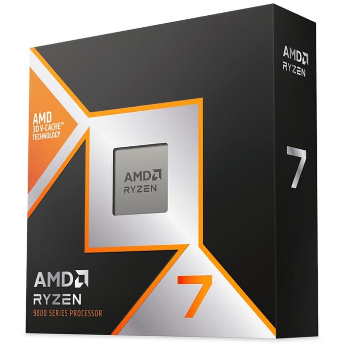 پردازنده ای ام دی Ryzen 7 9800X3D با باکس