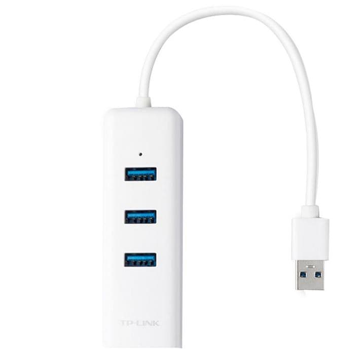 هاب USB 3.0 سه پورت و کارت شبکه تی پی-لینک مدل UE330 | عماد رایان هاب USB 3.0 سه پورت و کارت شبکه تی پی-لینک مدل UE330