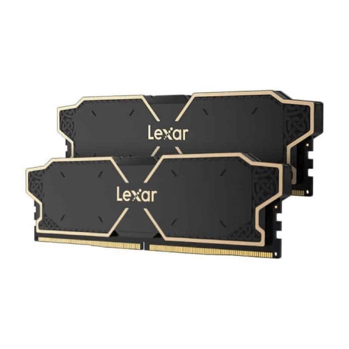 رم کامپیوتر DDR5 دو کاناله 6000 مگاهرتز CL38 لکسار Thor ظرفیت 32 گیگابایت