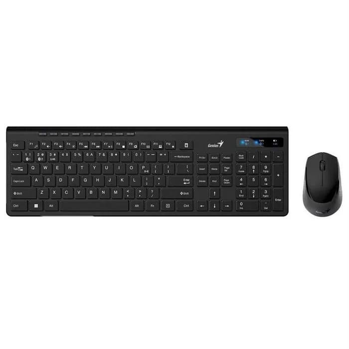کیبورد و ماوس بی‌سیم جنیوس مدل SlimStar 8230
