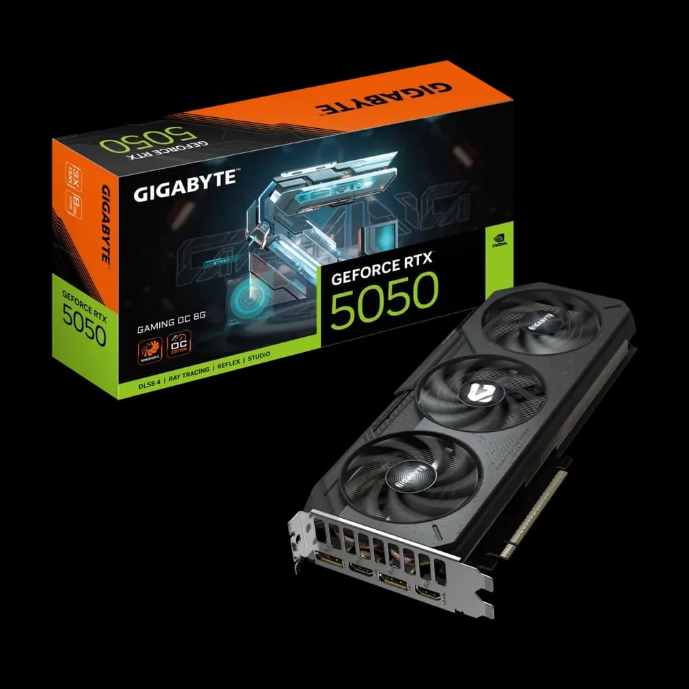 کارت گرافیک گیگابایت GeForce RTX™ 5050 GAMING OC 8G
