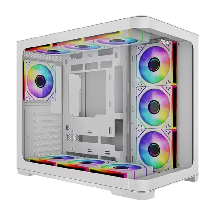 کیس گیمینگ اوست مدل GT-AQ18 White | عماد رایان کیس گیمینگ اوست مدل GT-AQ18 White