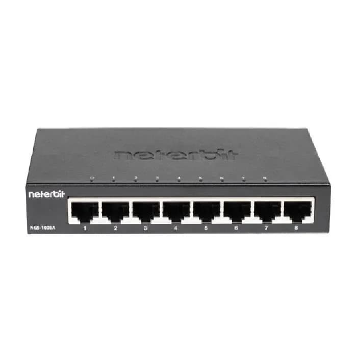 سوییچ 8 پورت غیر مدیریتی نتربیت NGS-1008A