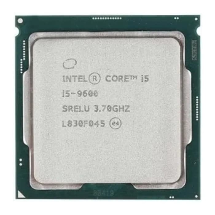 سی پی یو اینتل مدل Core i5-9600 CPU بدون باکس