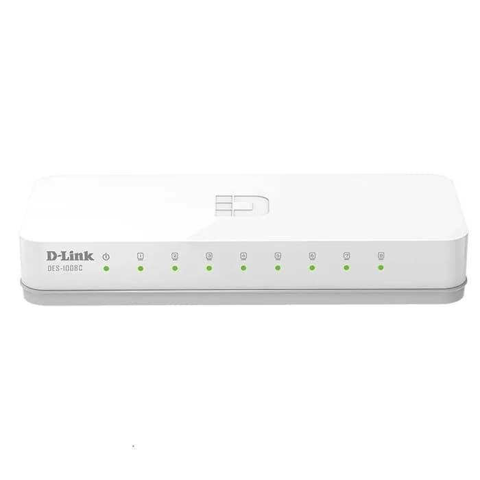 سوئیچ 8 پورت دسکتاپ دی لینک مدل DES-1008C 10/100