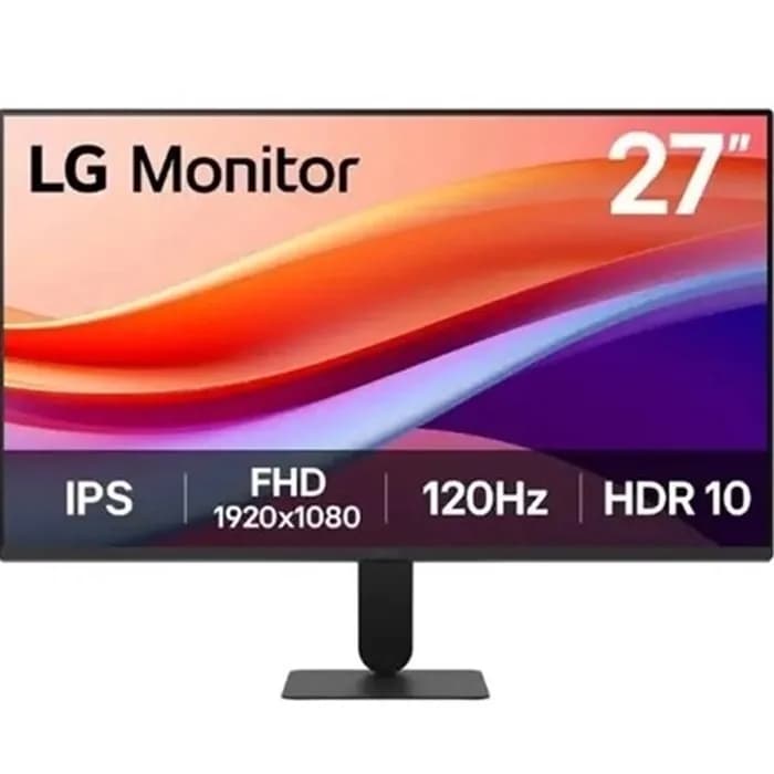 مانیتور گیمینگ 27 اینچ ال جی مدل 27U411A-B (120 هرتز)