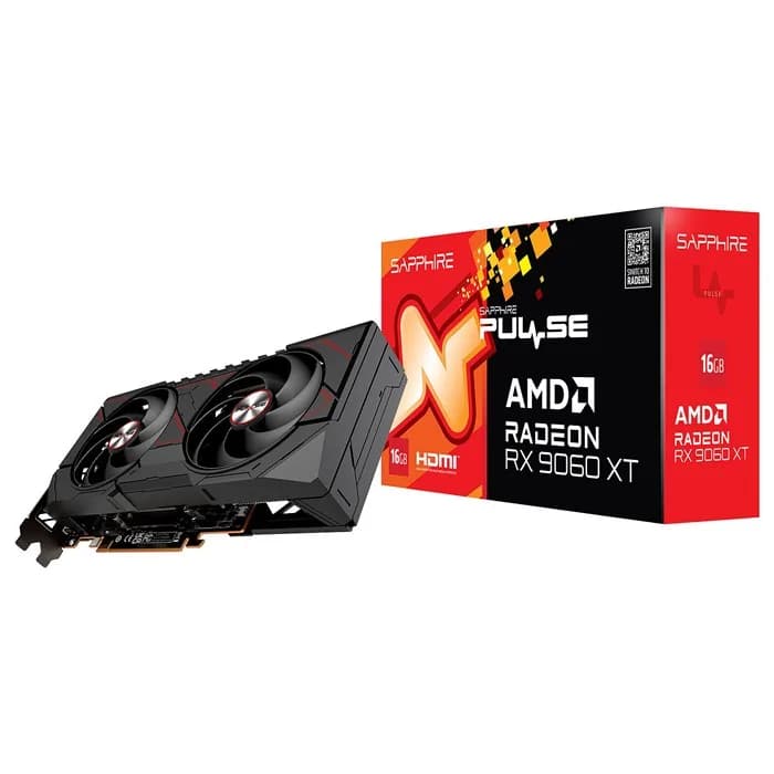 کارت گرافیک سافایر مدل PULSE AMD Radeon RX 9060 XT 16GB