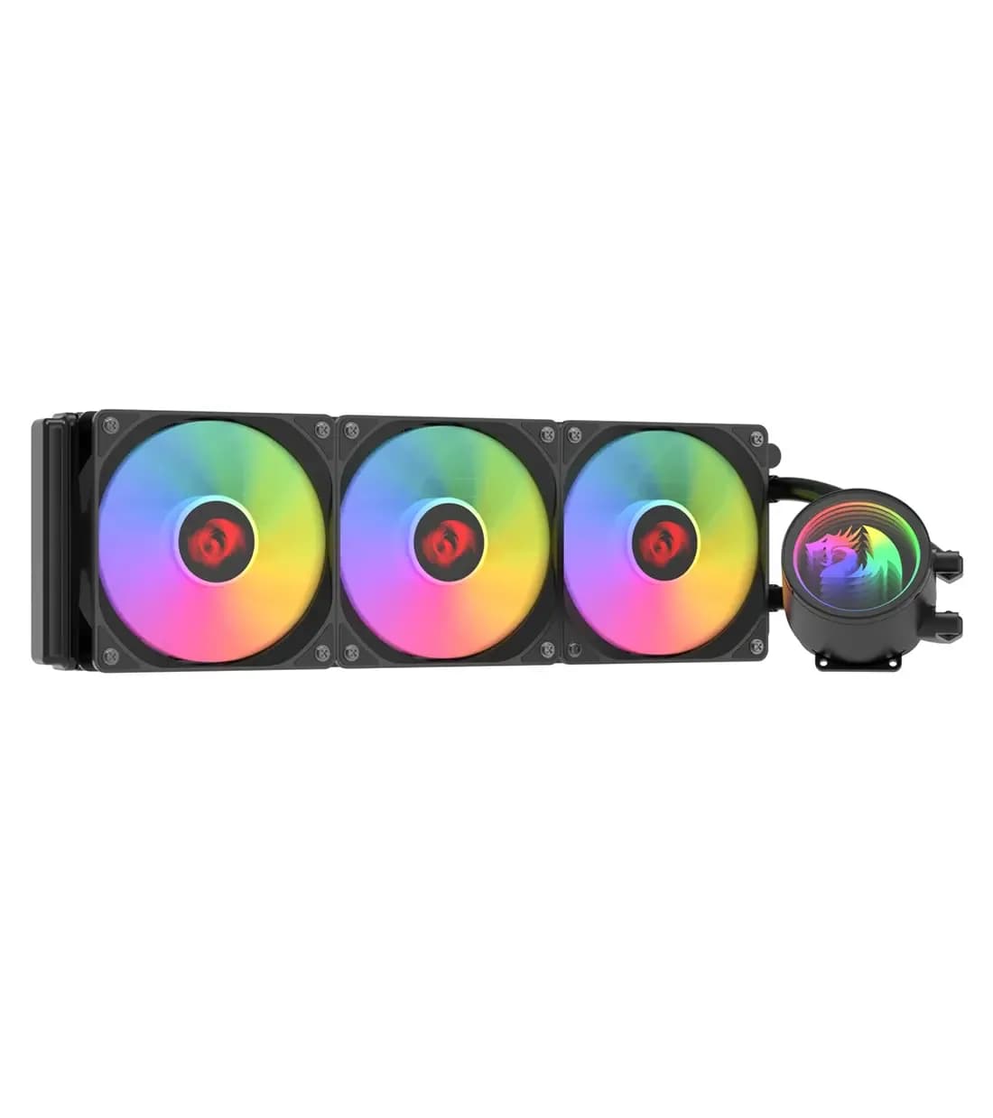 خنک کننده مایع پردازنده ردراگون مشکی مدل CCW-3013 360 RGB | عماد رایان خنک کننده مایع پردازنده ردراگون مشکی مدل CCW-3013 360 RGB