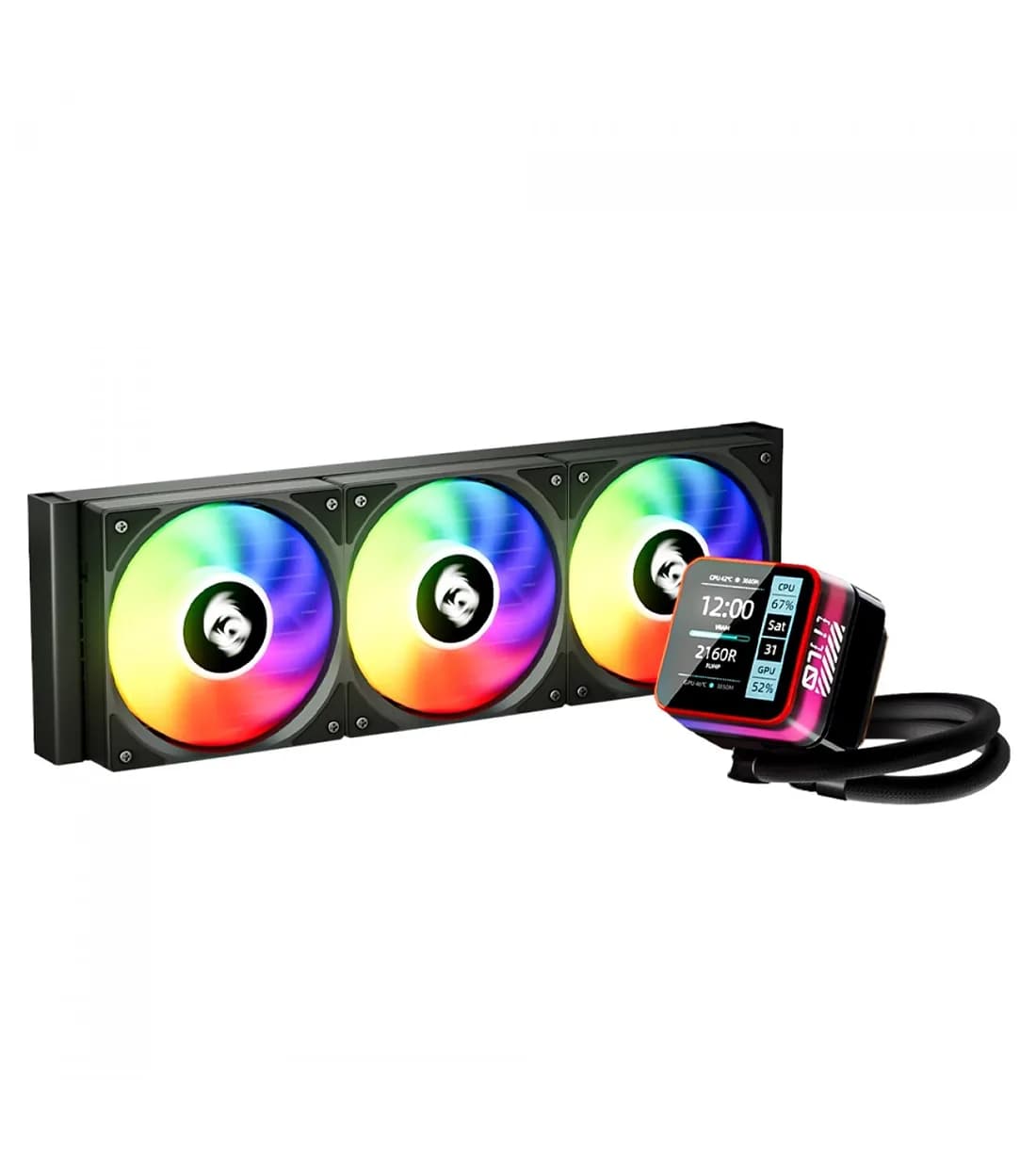 خنک کننده مایع پردازنده ردراگون مدل CCW-3015 360 RGB | عماد رایان خنک کننده مایع پردازنده ردراگون مدل CCW-3015 360 RGB