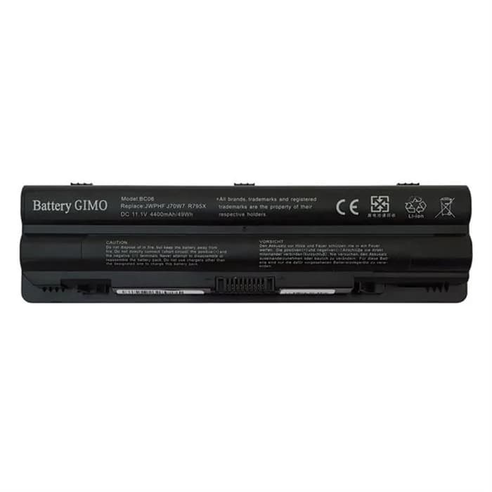 باتری لپ تاپ دل مدل XPS L502 L501 با ظرفیت 6 سلولی