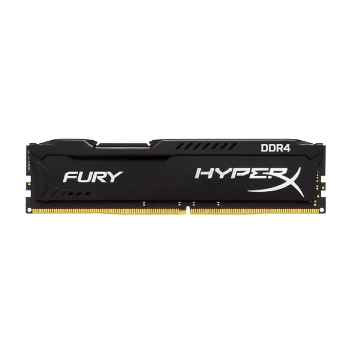 رم کامپیوتر DDR4 تک کاناله 2666 مگاهرتز کینگستون مدل HyperX FURY ظرفیت 8 گیگابایت