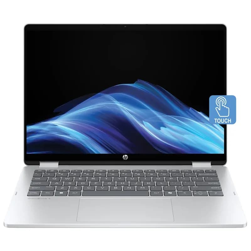 لپ تاپ 14 اینچی اچ پی Omnibook 5 Flip 14FP0013dx- A پردازنده Core 5 120U رم 8GB حافظه SSD 512GB گرافیک Intel | عماد رایان لپ تاپ 14 اینچی اچ پی Omnibook 5 Flip 14FP0013dx- A پردازنده Core 5 120U رم 8GB حافظه SSD 512GB گرافیک Intel
