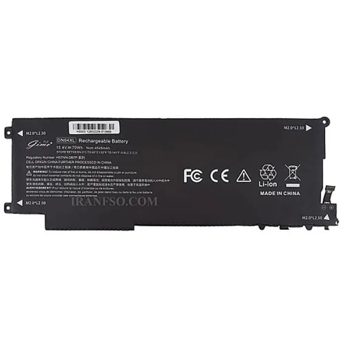 باتری لپ تاپ اچ پی ZBook X2 G4_DN04XL Gimo Pluss مشکی-70 وات ساعت