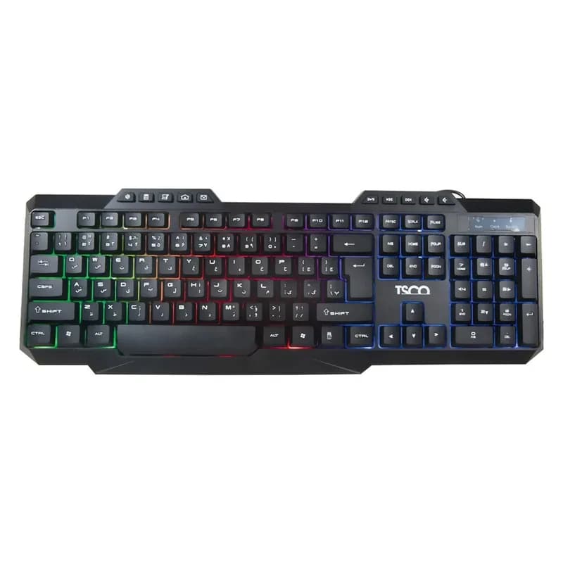کیبورد باسیم تسکو مدل TK 8019 | عماد رایان کیبورد باسیم تسکو مدل TK 8019