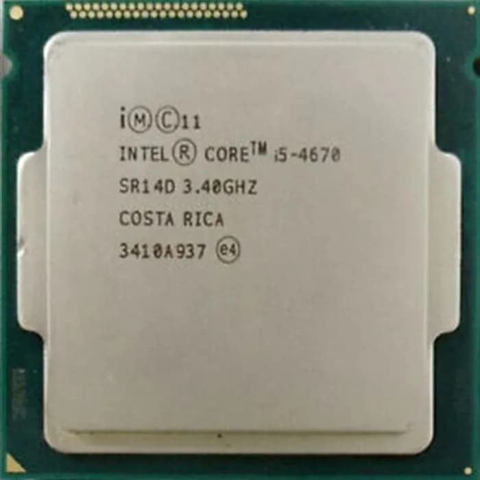 پردازنده اینتل Core i5-4670 CPU بدون باکس | عماد رایان پردازنده اینتل Core i5-4670 CPU بدون باکس