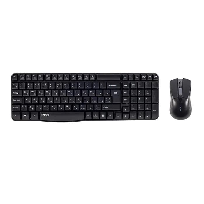 کیبورد و ماوس اپتیکال و بیسیم رپو مدل X1800 PRO | عماد رایان کیبورد و ماوس اپتیکال و بیسیم رپو مدل X1800 PRO