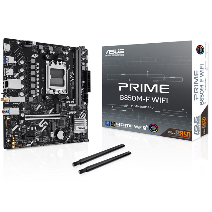 مادربرد ایسوس مدل ASUS PRIME B850M-F WIFI DDR5 — | عماد رایان مادربرد ایسوس مدل ASUS PRIME B850M-F WIFI DDR5 —