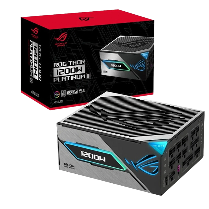 پاور فول ماژولار 1200 وات ایسوس مدل ROG Thor 1200W Platinum III — | عماد رایان پاور فول ماژولار 1200 وات ایسوس مدل ROG Thor 1200W Platinum III —
