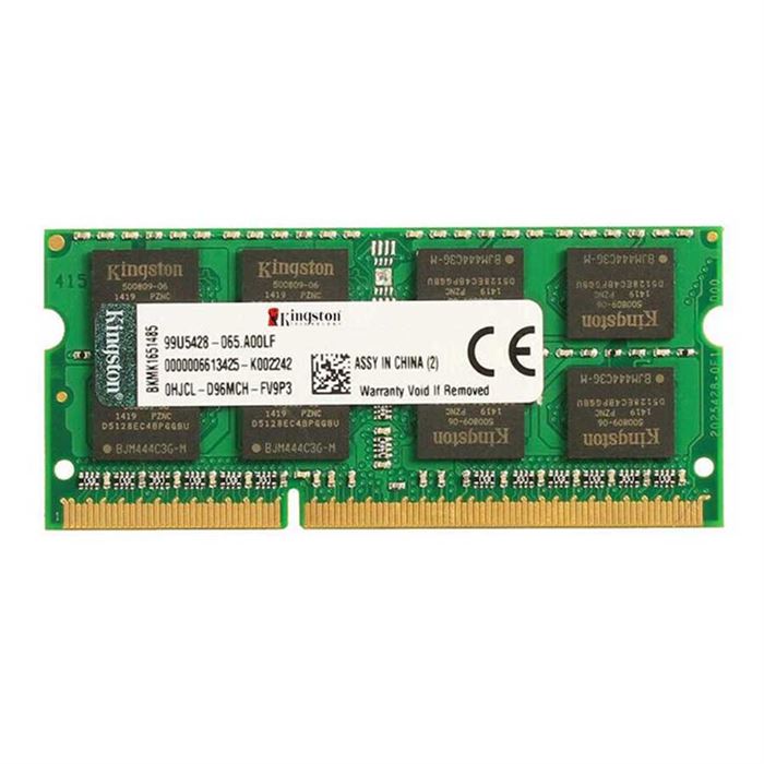 رم لپ تاپ کینگستون مدل PC3 8GB 1333MHz DDR3 — | عماد رایان رم لپ تاپ کینگستون مدل PC3 8GB 1333MHz DDR3 —