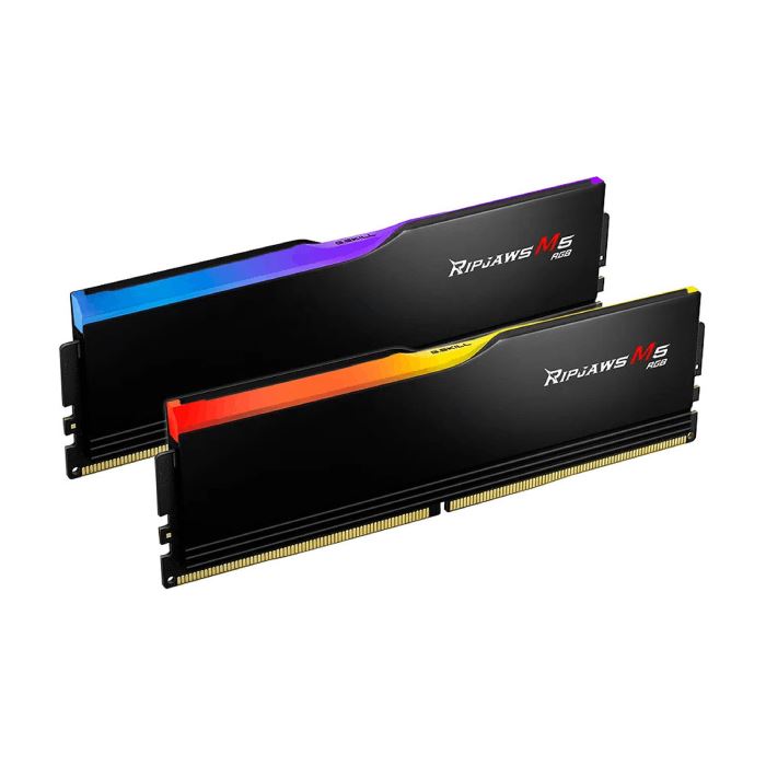 رم کامپیوتر DDR5 دو کاناله 6000 مگاهرتز CL36 جی اسکیل RipJaws M5 RGB ظرفیت 32 گیگابایت — | عماد رایان رم کامپیوتر DDR5 دو کاناله 6000 مگاهرتز CL36 جی اسکیل RipJaws M5 RGB ظرفیت 32 گیگابایت —