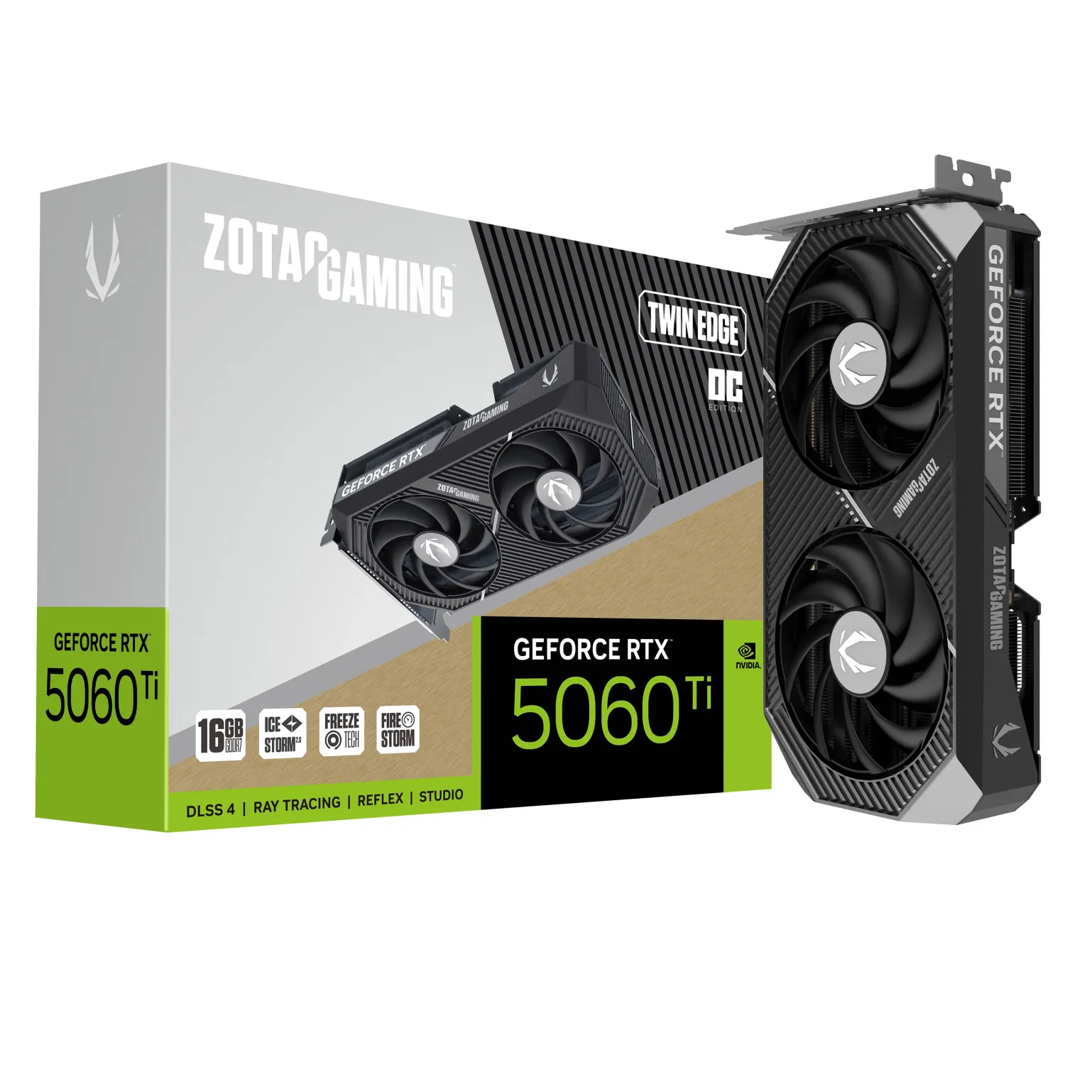 کارت گرافیک زوتک مدل GAMING GeForce RTX 5060 Ti 8GB Twin Edge OC — | عماد رایان کارت گرافیک زوتک مدل GAMING GeForce RTX 5060 Ti 8GB Twin Edge OC —