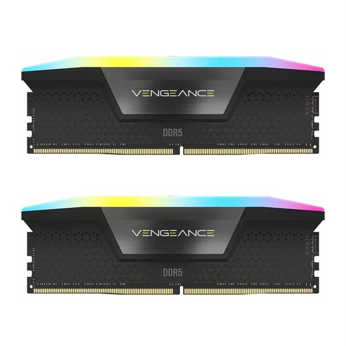 رم کامپیوتر DDR5 دو کاناله 5200 مگاهرتز CL40 کورسیر Vengeance RGB ظرفیت 16 گیگابایت — | عماد رایان رم کامپیوتر DDR5 دو کاناله 5200 مگاهرتز CL40 کورسیر Vengeance RGB ظرفیت 16 گیگابایت —