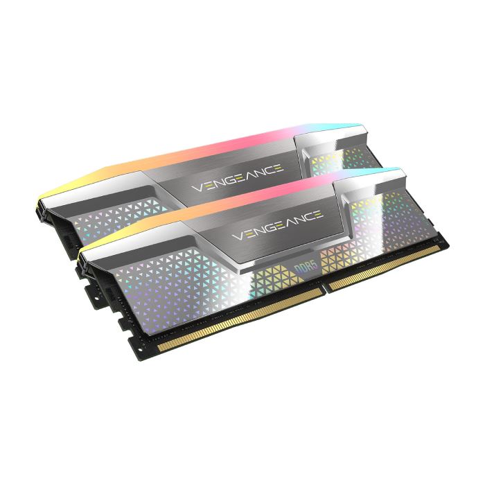 رم کامپیوتر DDR5 دو کاناله 8200 مگاهرتز CL40 کورسیر Vengeance RGB CUDIMM ظرفیت 48 گیگابایت — | عماد رایان رم کامپیوتر DDR5 دو کاناله 8200 مگاهرتز CL40 کورسیر Vengeance RGB CUDIMM ظرفیت 48 گیگابایت —