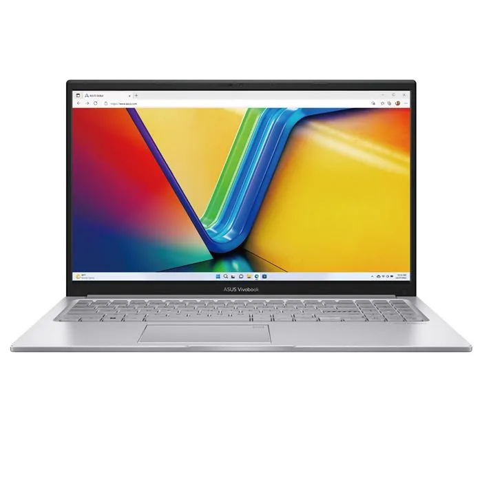 لپ تاپ ایسوس Vivobook F1504VA پردازنده Core i7 1355U رم 16GB حافظه 512GB — نقرهای | عماد رایان لپ تاپ ایسوس Vivobook F1504VA پردازنده Core i7 1355U رم 16GB حافظه 512GB — نقرهای