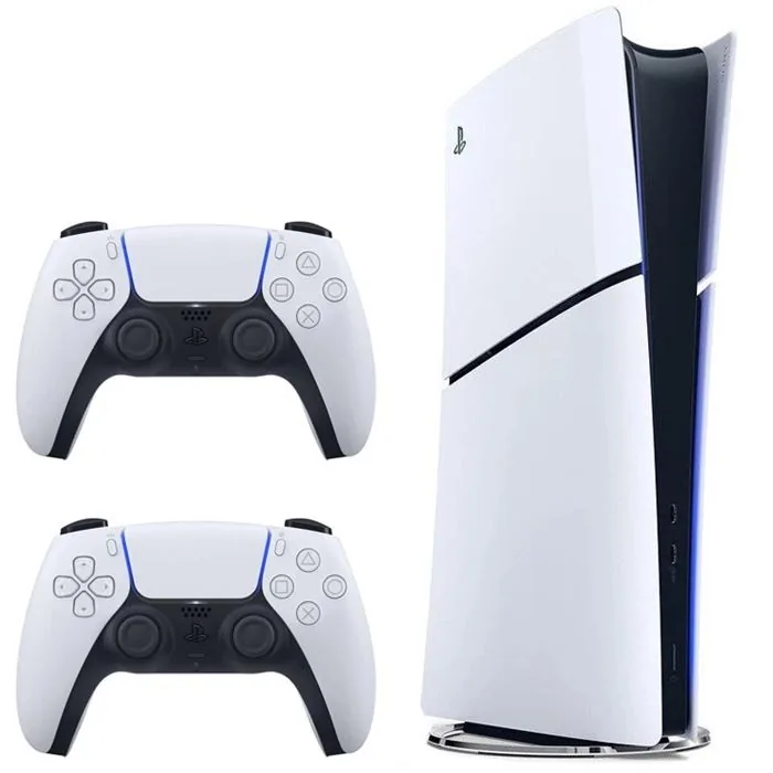 کنسول بازی سونی PlayStation 5 Slim Digital Edition ظرفیت 825 | همراه دسته اضافه CFI-2116 EU — سفید | عماد رایان کنسول بازی سونی PlayStation 5 Slim Digital Edition ظرفیت 825 | همراه دسته اضافه CFI-2116 EU — سفید