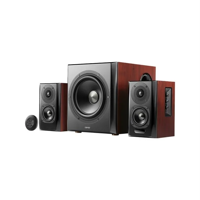 اسپیکر ادیفایر مدل Edifier S350DB Bookshelf Speaker and Subwoofer 2.1 — قهوهای | عماد رایان اسپیکر ادیفایر مدل Edifier S350DB Bookshelf Speaker and Subwoofer 2.1 — قهوهای