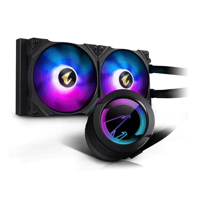 خنک کننده مایع پردازنده گیگابایت مدل AORUS WATERFORCE 280 — | عماد رایان خنک کننده مایع پردازنده گیگابایت مدل AORUS WATERFORCE 280 —