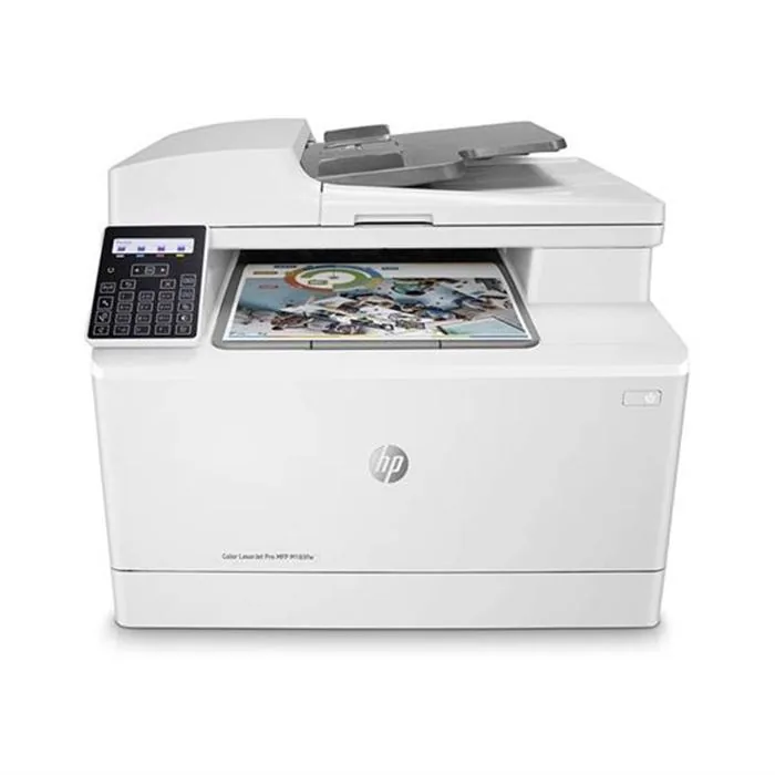 پرینتر چندکاره لیزری اچ پی مدل Color LaserJet Pro MFP M183fw — سفید | عماد رایان پرینتر چندکاره لیزری اچ پی مدل Color LaserJet Pro MFP M183fw — سفید