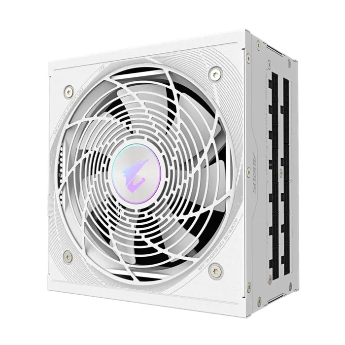 پاور 1000W گیگابایت مدل AORUS ELITE P1000W ICE 80+ Platinum Modular PCIe 5.0 ATX 3.1 — سفید | عماد رایان پاور 1000W گیگابایت مدل AORUS ELITE P1000W ICE 80+ Platinum Modular PCIe 5.0 ATX 3.1 — سفید