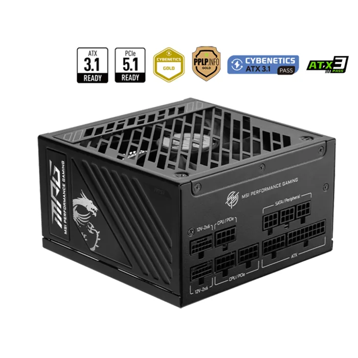 پاور 1250 وات ام اس آی MAG A1250GS PCIE5 Full Modular — | عماد رایان پاور 1250 وات ام اس آی MAG A1250GS PCIE5 Full Modular —
