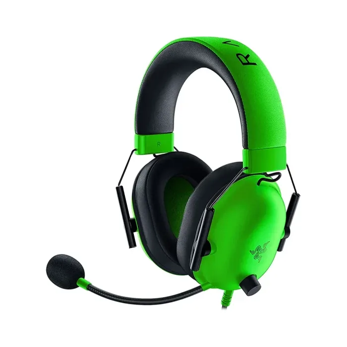 هدست گیمینگ ریزر Blackshark V2 X Green — سبز | عماد رایان هدست گیمینگ ریزر Blackshark V2 X Green — سبز