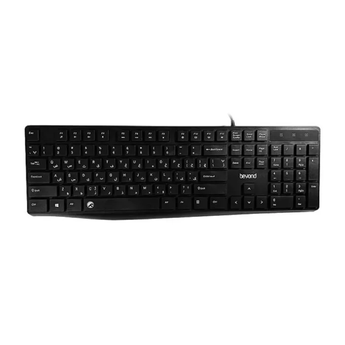 کیبورد بیاند مدل BK-2442 — مشکی | عماد رایان کیبورد بیاند مدل BK-2442 — مشکی