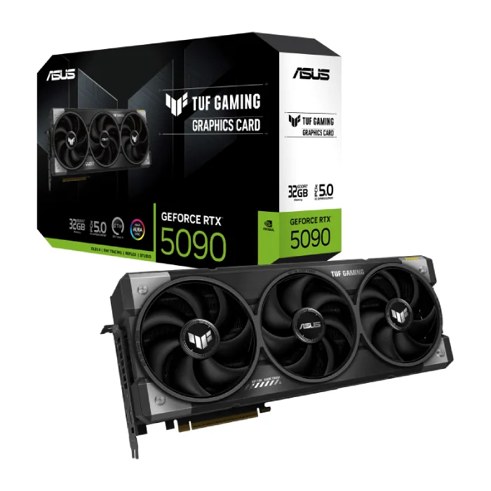 کارت گرافیک ایسوس TUF Gaming GeForce RTX 5090 32GB GDDR7 — | عماد رایان کارت گرافیک ایسوس TUF Gaming GeForce RTX 5090 32GB GDDR7 —