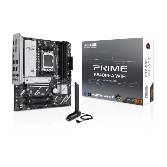 مادربرد ایسوس مدل PRIME B840M-A WIFI AM5 DDR5 — | عماد رایان مادربرد ایسوس مدل PRIME B840M-A WIFI AM5 DDR5 —
