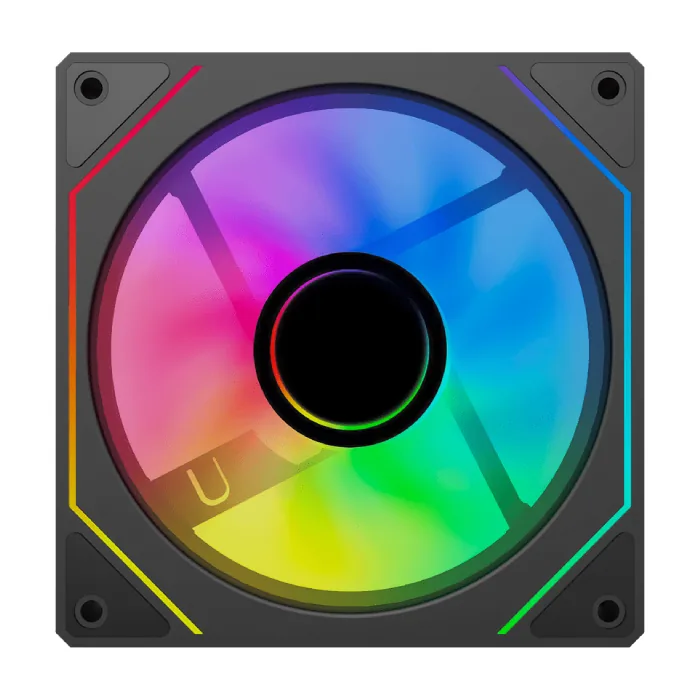 فن کیس گیمینگ مشکی اوست مدل AVI-120 Reverse Black ARGB — مشکی | عماد رایان فن کیس گیمینگ مشکی اوست مدل AVI-120 Reverse Black ARGB — مشکی