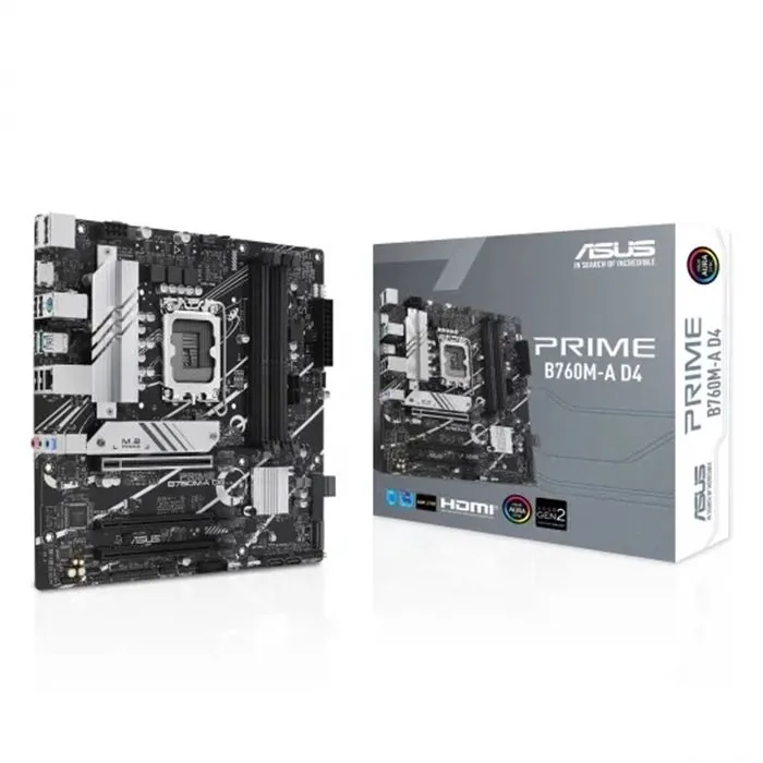 مادربرد ایسوس Motherboard Asus Prime B760M-A D4 — | عماد رایان مادربرد ایسوس Motherboard Asus Prime B760M-A D4 —