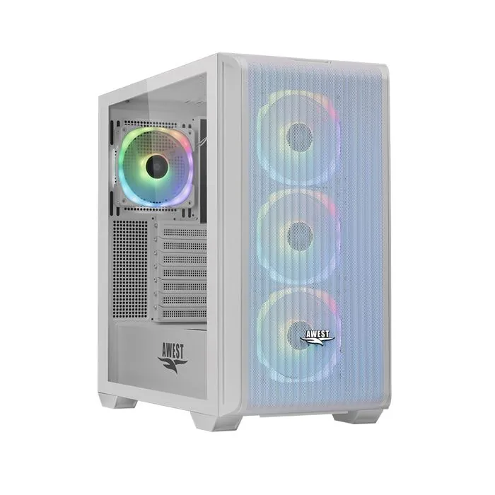 کیس گیمینگ اوست مدل GT-AV302-MW — سفید | عماد رایان کیس گیمینگ اوست مدل GT-AV302-MW — سفید