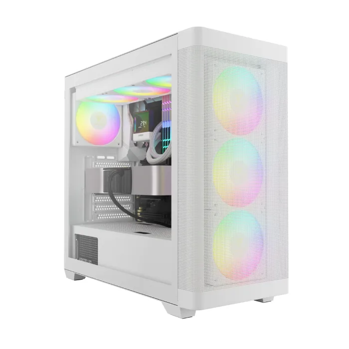 کیس گیمینگ گیم دیاس Athena M3 WH — سفید | عماد رایان کیس گیمینگ گیم دیاس Athena M3 WH — سفید