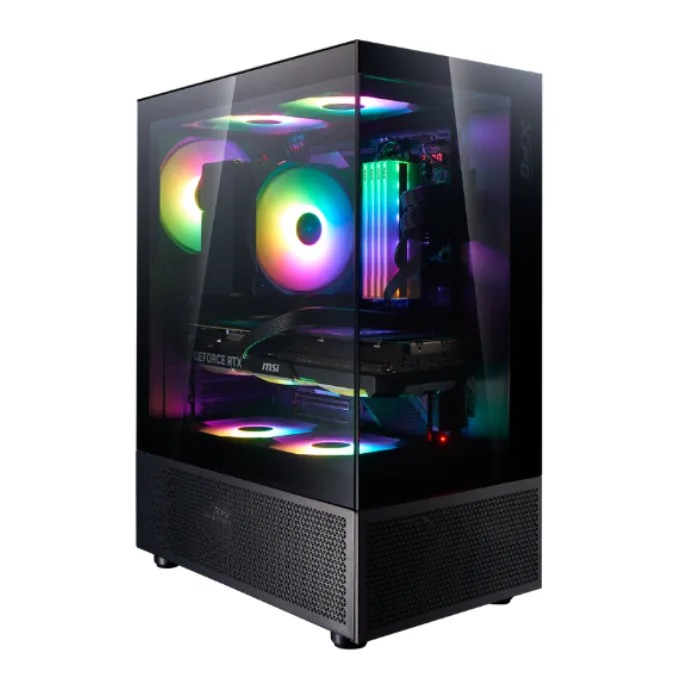 کیس گیمینگ ای دیتا (ایکس پی جی) مدل INVADER X MINI Black — مشکی | عماد رایان کیس گیمینگ ای دیتا (ایکس پی جی) مدل INVADER X MINI Black — مشکی