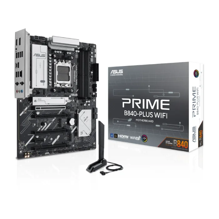 مادربرد ایسوس مدل PRIME B840-PLUS WIFI DDR5 — | عماد رایان مادربرد ایسوس مدل PRIME B840-PLUS WIFI DDR5 —