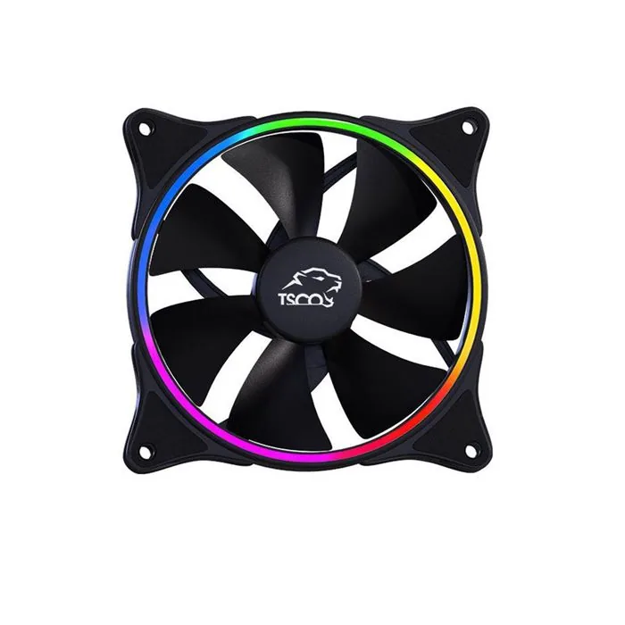فن کیس گیمینگ تسکو مدل GFAN 130 — مشکی | عماد رایان فن کیس گیمینگ تسکو مدل GFAN 130 — مشکی