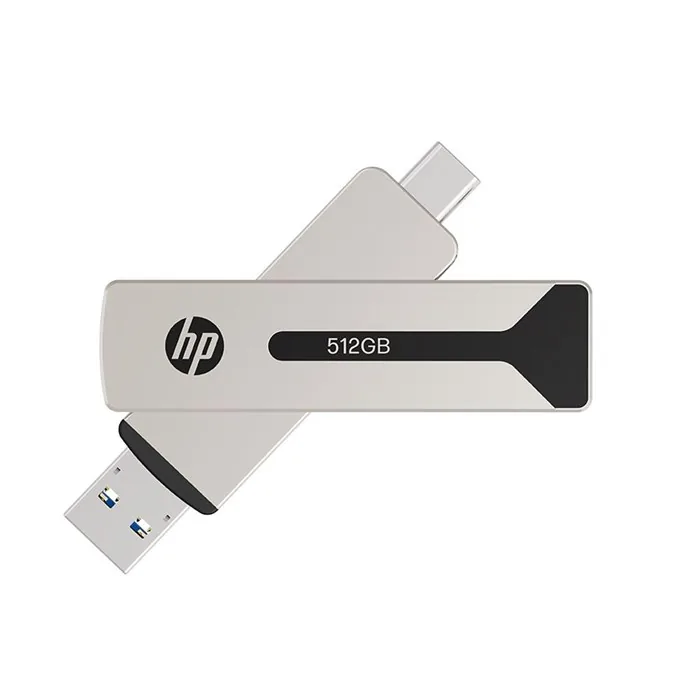 حافظه SSD اکسترنال اچ پی مدل911 Pro ظرفیت 512 گیگابایت — نقرهای | عماد رایان حافظه SSD اکسترنال اچ پی مدل911 Pro ظرفیت 512 گیگابایت — نقرهای