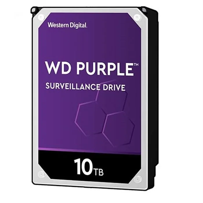 هارد اینترنال وسترن دیجیتال Western Digital Purple 10TB 256MB — بنفش | عماد رایان هارد اینترنال وسترن دیجیتال Western Digital Purple 10TB 256MB — بنفش