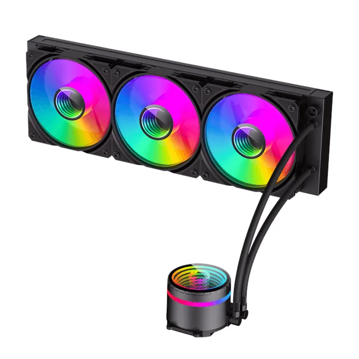 خنک کننده پردازنده گیم مکس Gamemax IceBurg Infinity 360 رنگ مشکی — مشکی | عماد رایان خنک کننده پردازنده گیم مکس Gamemax IceBurg Infinity 360 رنگ مشکی — مشکی