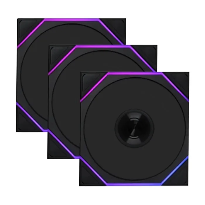فن کیس لیان لی UNI FAN TL120 Wireless بسته 3 عددی مشکی — مشکی | عماد رایان فن کیس لیان لی UNI FAN TL120 Wireless بسته 3 عددی مشکی — مشکی
